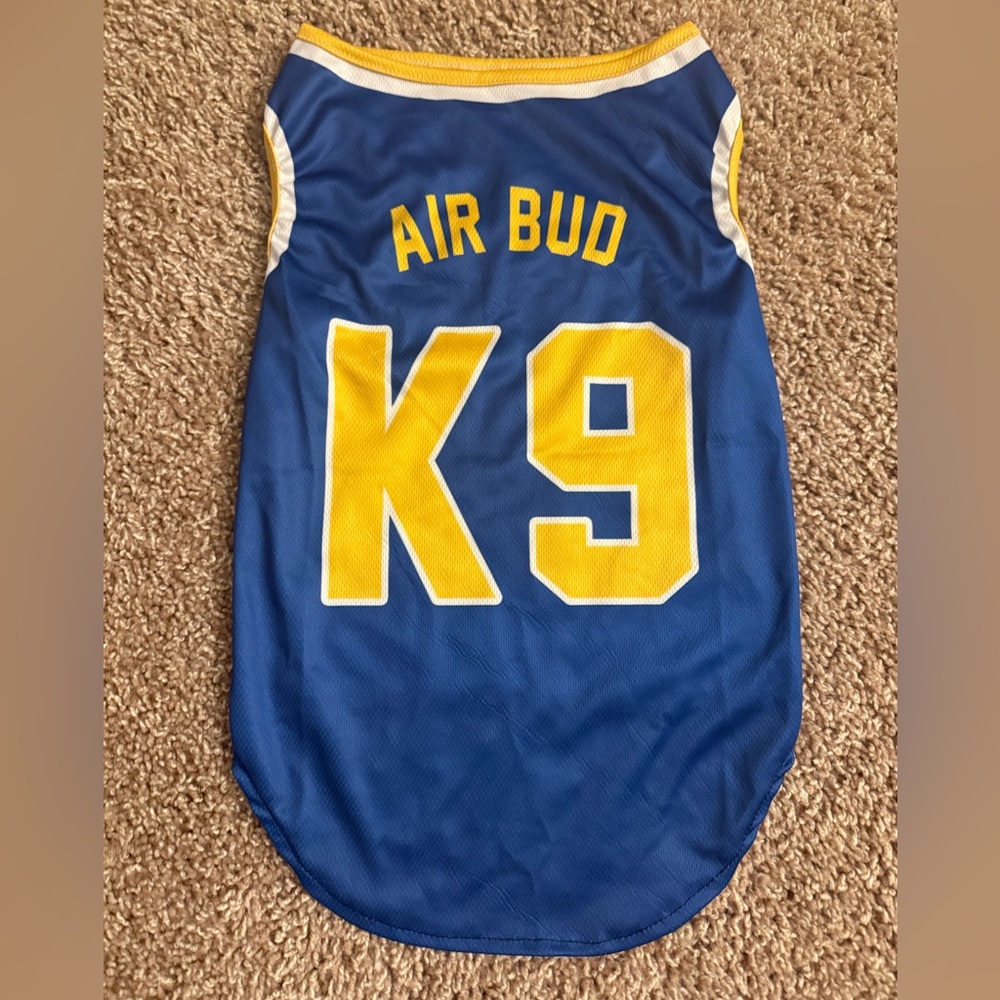 Blue and Yellow Dog Jersey